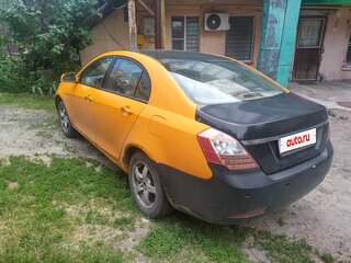 2012 Geely Emgrand EC7, жёлтый, 170000 рублей, вид 4