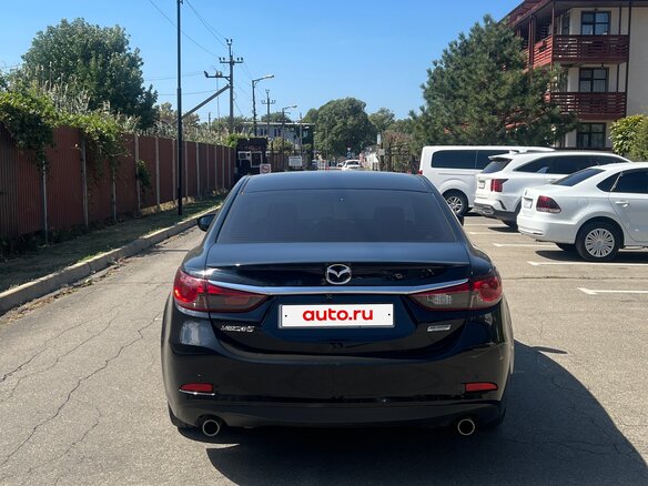 2017 Mazda 6 III (GJ) Рестайлинг, чёрный, 1850000 рублей - вид 4