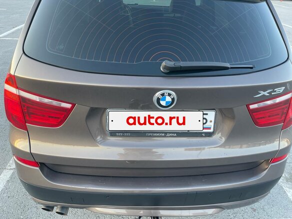 2011 BMW X3 28i xDrive II (F25), коричневый, 1650000 рублей - вид 16
