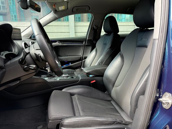 2018 Audi A3 III (8V) Рестайлинг, синий, 2250000 рублей - вид 11