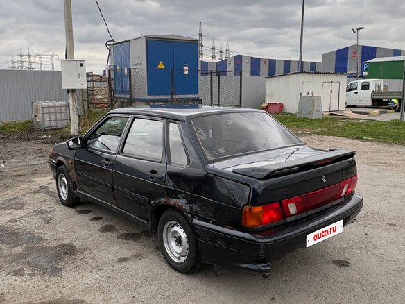 2008 Lada (ВАЗ) 2115, серый, 160000 рублей - вид 5