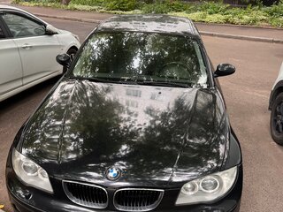 2006 BMW 1 серии 120i I (E81/E82/E87/E88), чёрный, 850000 рублей, вид 4