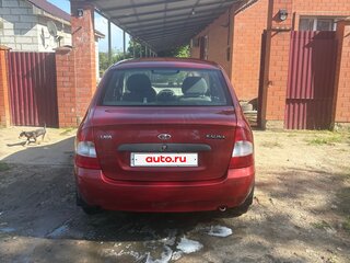 2006 Lada (ВАЗ) Kalina I, красный, 220000 рублей, вид 4