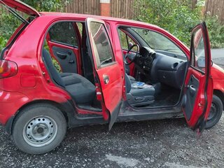 2006 Daewoo Matiz I Рестайлинг, красный, 90000 рублей, вид 5