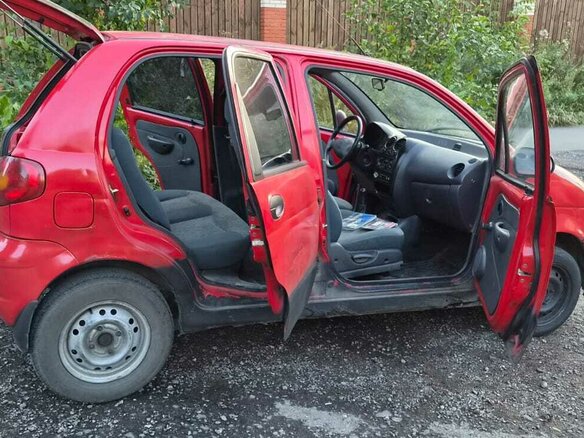 2006 Daewoo Matiz I Рестайлинг, красный, 90000 рублей - вид 4