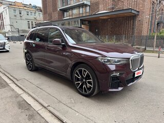 2020 BMW X7 40i I (G07), фиолетовый, 7000000 рублей, вид 3
