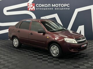 2013 Lada (ВАЗ) Granta I, красный, 329900 рублей, вид 1