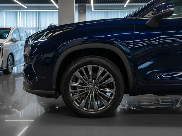 2026 Toyota Highlander IV (XU70), синий - вид 25