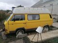 1985 Volkswagen Transporter 4-speed T3, жёлтый, 350000 рублей - вид 6