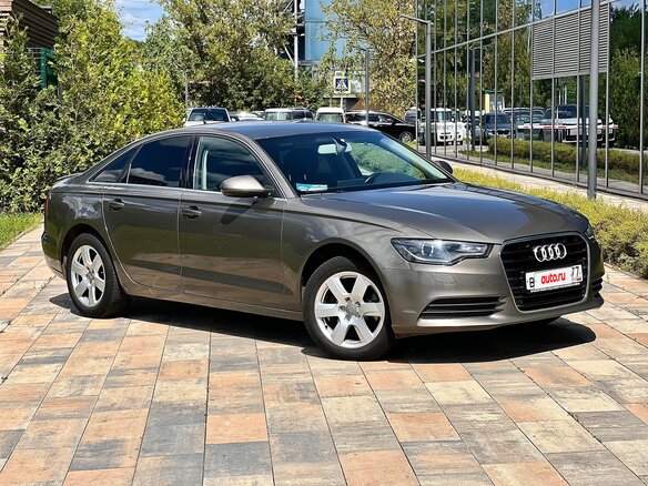2013 Audi A6 IV (C7), серый, 1430000 рублей - вид 2