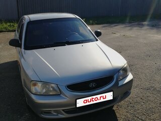 2007 Hyundai Accent ТагАЗ II, серебристый, 340000 рублей, вид 1