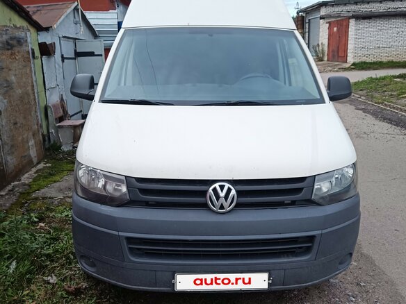 2012 Volkswagen Transporter T5 Рестайлинг, белый, 1300000 рублей - вид 1