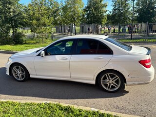 2013 Mercedes-Benz C-Класс 180 III (W204) Рестайлинг, белый, 1300000 рублей, вид 4
