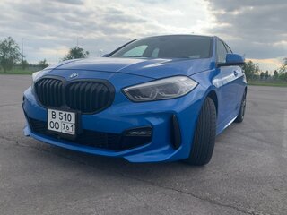 2020 BMW 1 серии 118i III (F40), синий, 2350000 рублей, вид 4