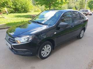 2020 Lada (ВАЗ) Granta I Рестайлинг, чёрный, 559000 рублей, вид 4