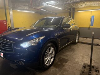 2014 Infiniti QX70, синий, 1745000 рублей, вид 5