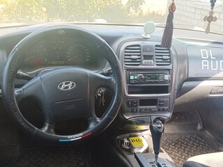 2006 Hyundai Sonata ТагАЗ IV (EF) Рестайлинг, чёрный, 450000 рублей, вид 5