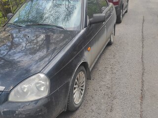 2007 Lada (ВАЗ) Priora I, чёрный, 110000 рублей, вид 1