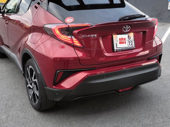 2017 Toyota C-HR I, красный, 1970000 рублей - вид 6