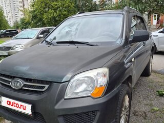 2010 Kia Sportage II Рестайлинг, серый, 650000 рублей, вид 1