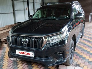 2020 Toyota Land Cruiser Prado 150 Series Рестайлинг 3, чёрный, 5650000 рублей, вид 1