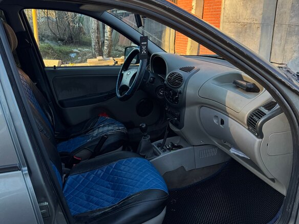2010 Lada (ВАЗ) Kalina I, серый, 210000 рублей - вид 6