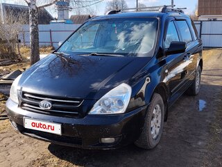 2007 Kia Carnival II, чёрный, 750000 рублей, вид 1
