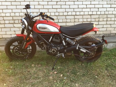 2021 Ducati Scrambler 800, красный, 450000 рублей, вид 1