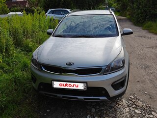 2018 Kia Rio X-Line IV, серебристый, 1500000 рублей, вид 1