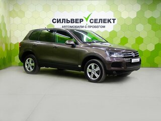 2010 Volkswagen Touareg II, коричневый, 1470000 рублей, вид 5