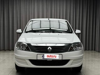 2014 Renault Logan I Рестайлинг, белый, 609000 рублей, вид 2