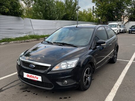 2009 Ford Focus II Рестайлинг, чёрный, 560000 рублей, вид 1