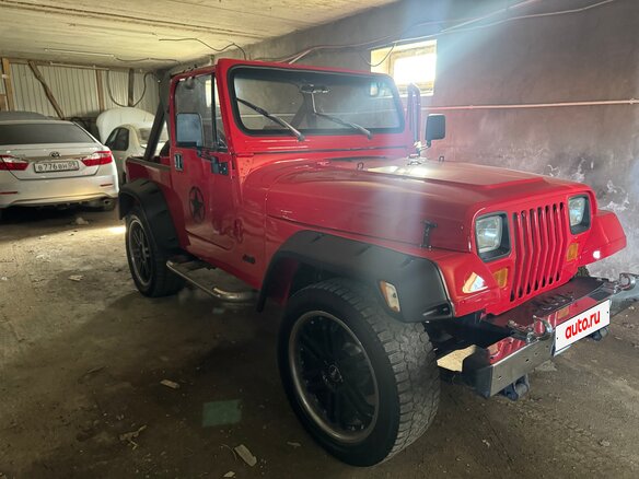 1989 Jeep Wrangler I (YJ), красный, 850000 рублей - вид 3