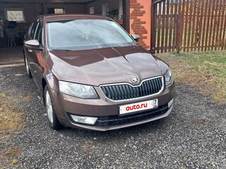2016 Skoda Octavia III (A7), коричневый, 1345000 рублей, вид 2