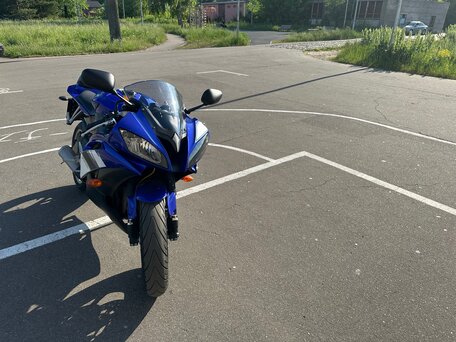 2009 Yamaha YZF-R6, синий, 750000 рублей, вид 1