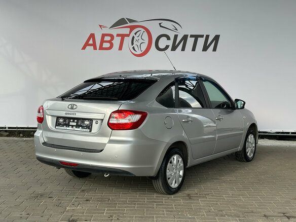 2017 Lada (ВАЗ) Granta I, серебристый - вид 7