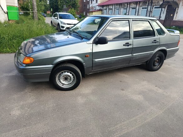2007 Lada (ВАЗ) 2115, серый, 160000 рублей - вид 3