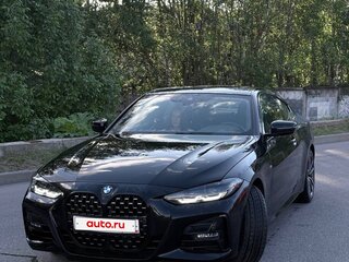 2021 BMW 4 серии 430i xDrive G22, G23, G26, чёрный, 3850000 рублей, вид 2