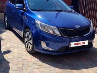 2011 Kia Rio 4-speed III, синий, 800000 рублей, вид 1