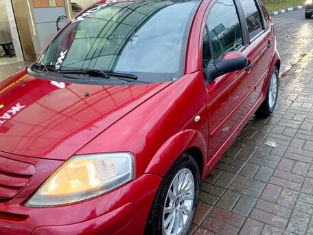 2006 Citroen C3 I Рестайлинг, красный, 360000 рублей, вид 2