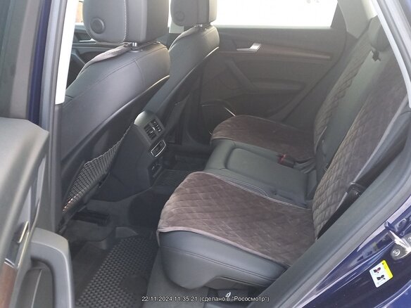 2021 Audi Q5 45 TFSI II (FY) Рестайлинг, синий, 4480000 рублей - вид 12
