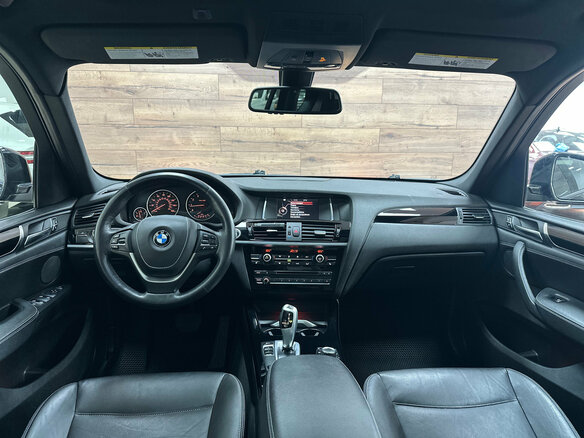 2014 BMW X3 28i xDrive II (F25) Рестайлинг, чёрный - вид 14