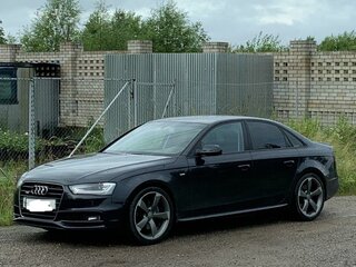 2012 Audi A4 IV (B8) Рестайлинг, чёрный, 1000000 рублей, вид 1