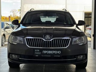 2013 Skoda Superb DSG II Рестайлинг, коричневый, 1390000 рублей, вид 2