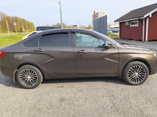 2016 Lada (ВАЗ) Vesta I, коричневый, 750000 рублей, вид 4