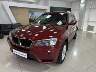 2013 BMW X3 20i xDrive II (F25), красный, 1360000 рублей, вид 1