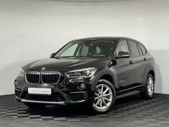2016 BMW X1 18d xDrive II (F48), коричневый