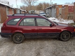 1995 Toyota Sprinter Carib III, пурпурный, 250000 рублей, вид 4