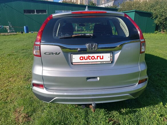 2015 Honda CR-V IV, серебристый, 2350000 рублей - вид 3