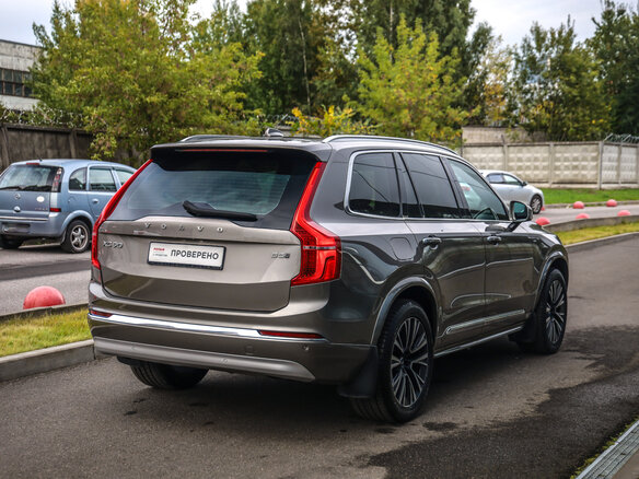 2021 Volvo XC90 II Рестайлинг 1, серый - вид 5